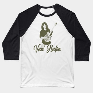 Van Halen Playing Guitar Vintage Baseball T-Shirt